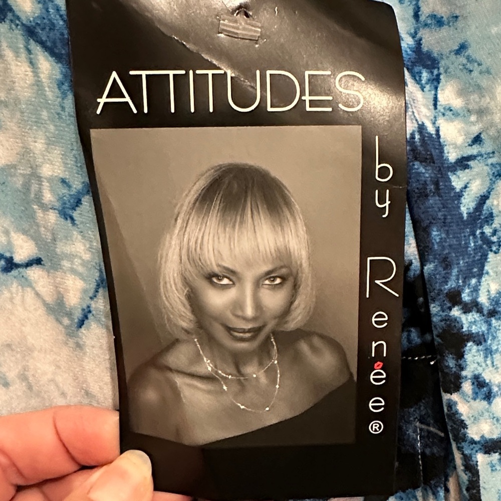 Attitudes by Renee Blue and Pink Patterned maxi Dress - Picture 7 of 15
